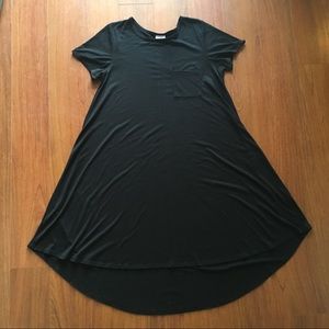 Lularoe solid black Carly!! Medium. GUC
